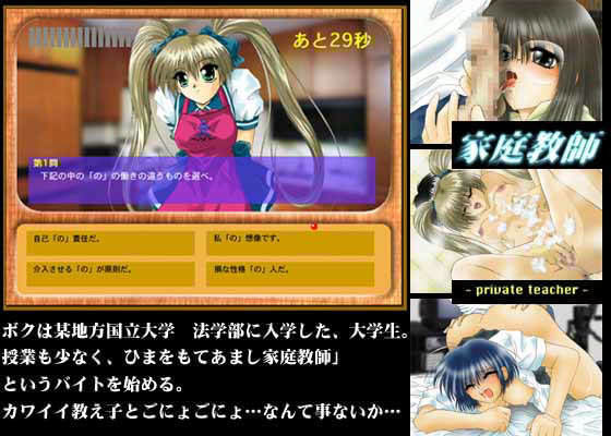家庭教師 -private teacher- （Win版）