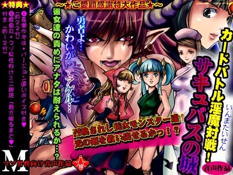 カードバトル淫魔対戦サキュバスの城