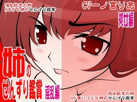 姉のせんずり鑑賞（処女＆淫乱編）