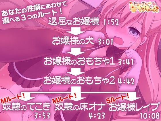 お嬢様の奴● サンプル1ページ目