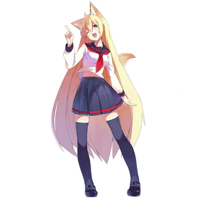 ぼっちでかわいくてほっとけない妖狐の耳かき サンプル2ページ目