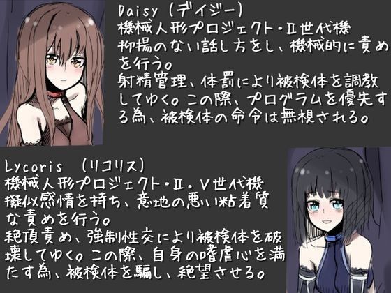 心無き機械人形から逃げられない サンプル1ページ目