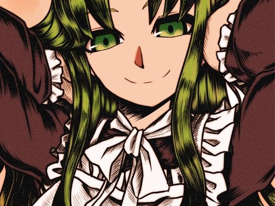 お姉さんメイドの 耳舐めささやき淫語 射精管理 サンプル1ページ目