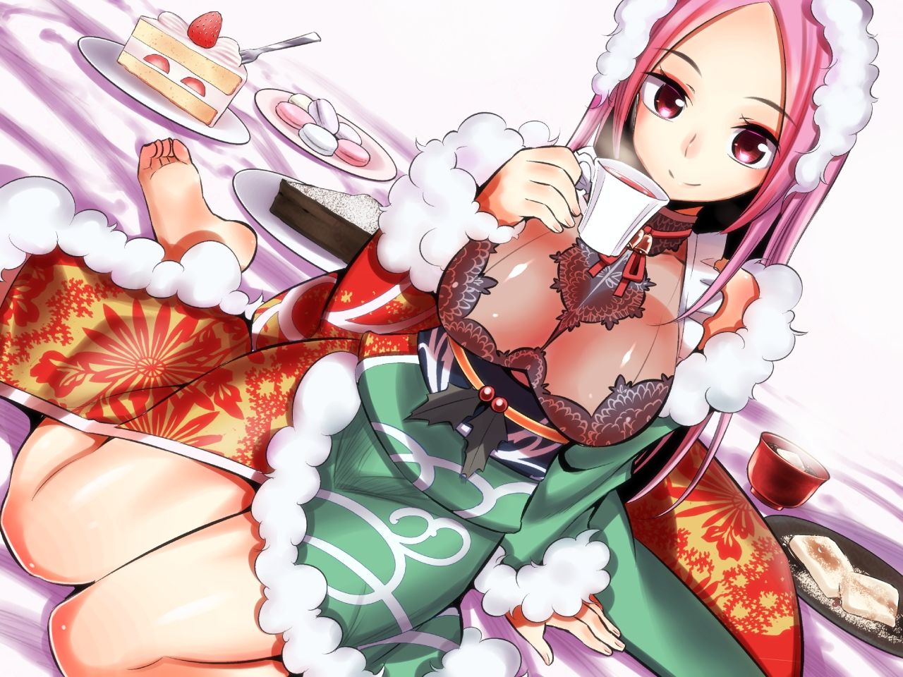 ご奉仕♪メイドり〜夢☆あまな スイーツ×あまったる〜ぃ×スイーツ女神 サンプル1ページ目