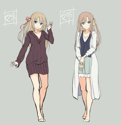 姉妹による二人がけ男の娘催●音声 3P女装姉妹レズ〜三姉妹の肖像〜 サンプル1ページ目