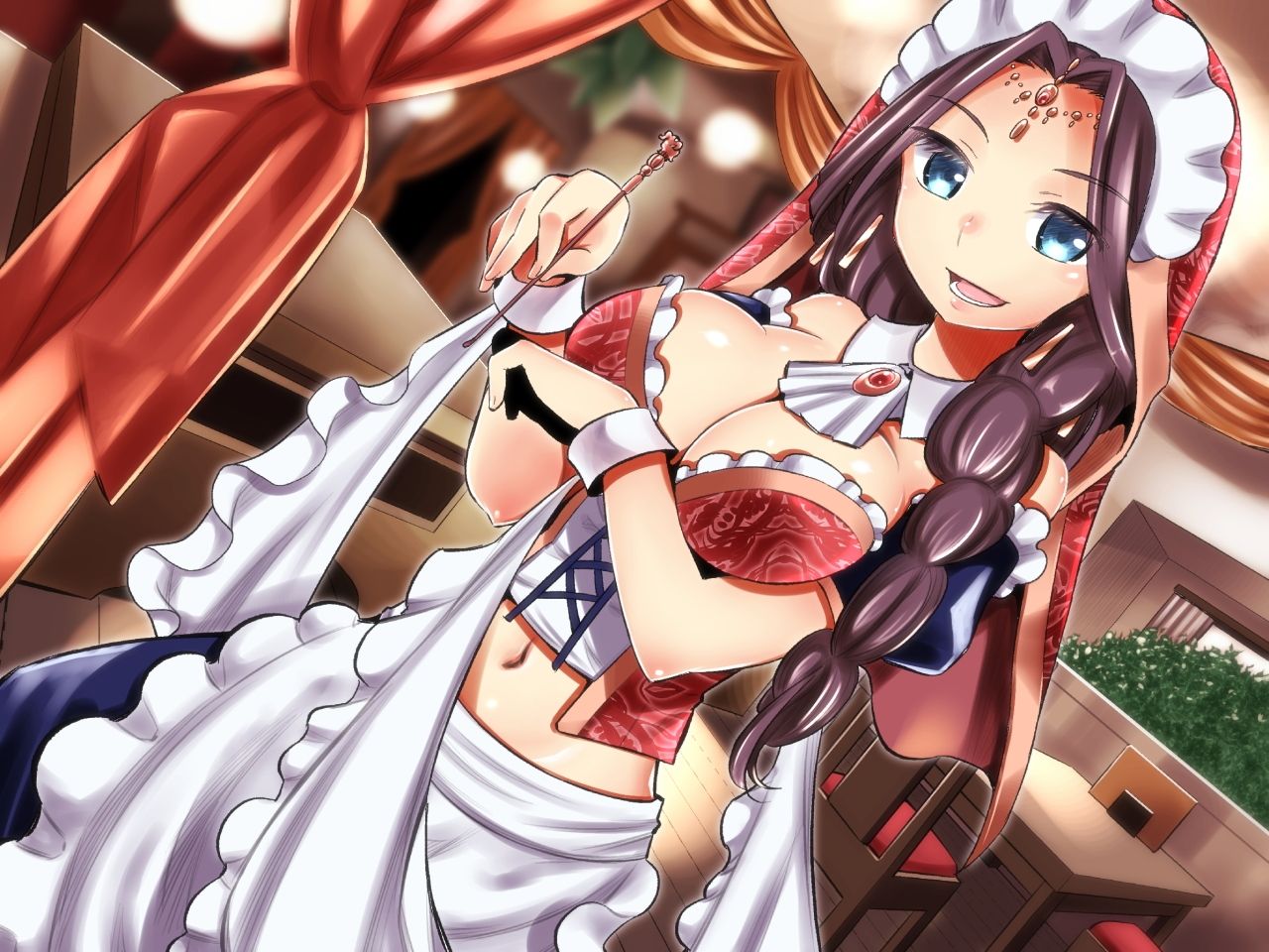 ご奉仕♪メイドり〜夢☆沙羅 オリエンタル姫神 サンプル1ページ目