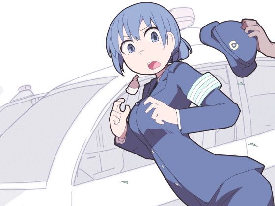 自分が催●にかかっていることに気がついていない♀04 〜婦警さん〜 サンプル2ページ目