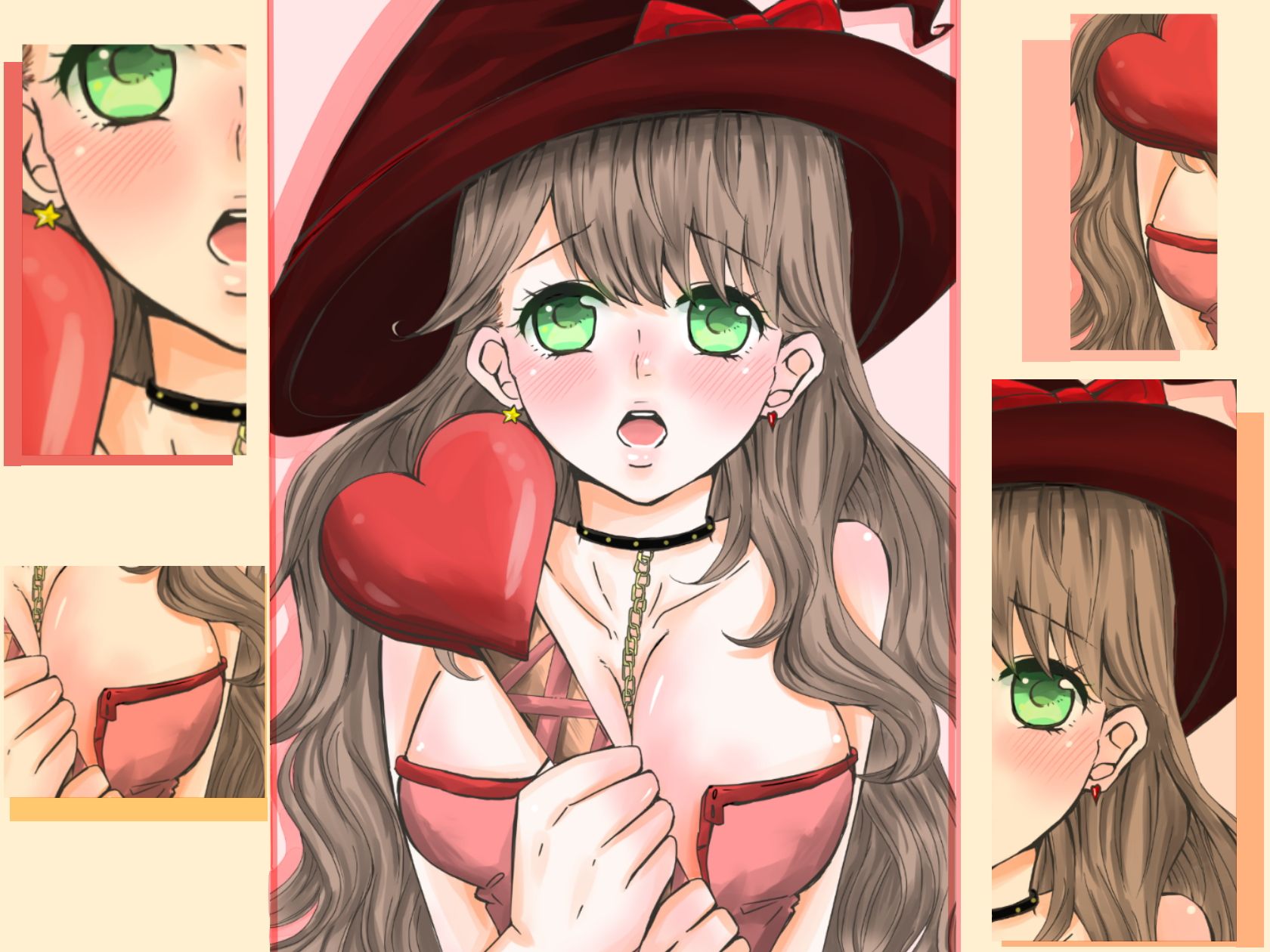 ドジっ子魔女のすーぱーお仕置きタイム サンプル1ページ目
