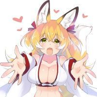 狐娘に優しく授乳手コキされちゃうお話！！ サンプル2ページ目