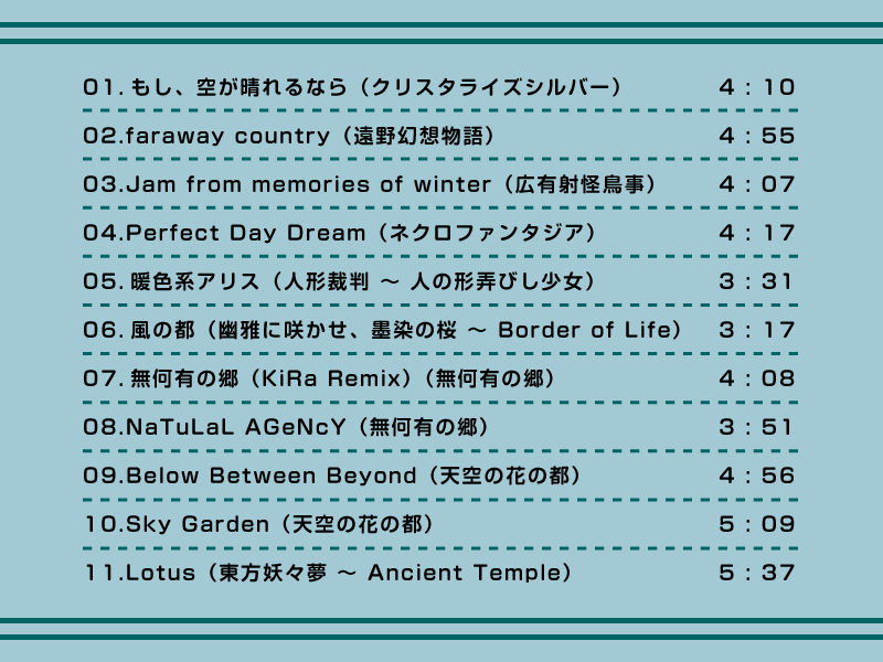 Cafe de Touhou サンプル2ページ目