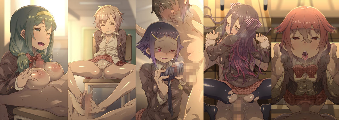 クラスの女子全員に射精管理される音声【100作品記念】 サンプル4ページ目