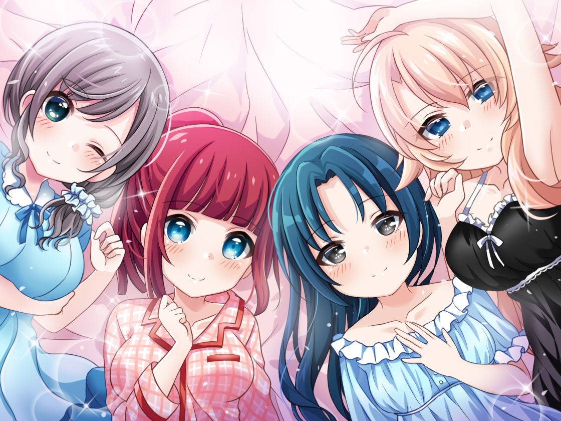 スキ×キス ご主人様が眠りに落ちるまで耳元で好き好きちゅっちゅしてくれるメイドさん サンプル1ページ目