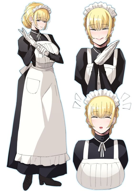 金髪メイドさんの、癒され搾精ご奉仕 サンプル6ページ目