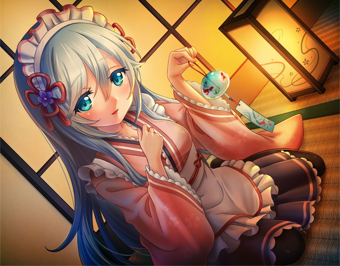 《耳かきASMR》癒し娘〜御付きの妹メイドさんに癒してもらいたい【バイノーラル/ハイレゾ】 サンプル1ページ目