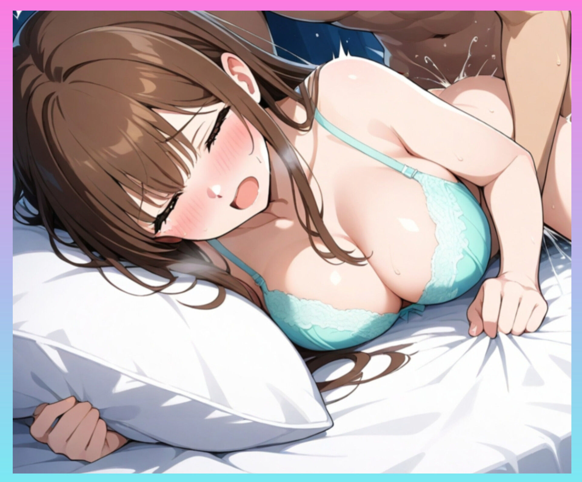 ヒミツノシェアハウスVol.2 内気な管理人さんから寝てる時にフェラされ、恥ずかしそうに前戯エッチ） サンプル2ページ目