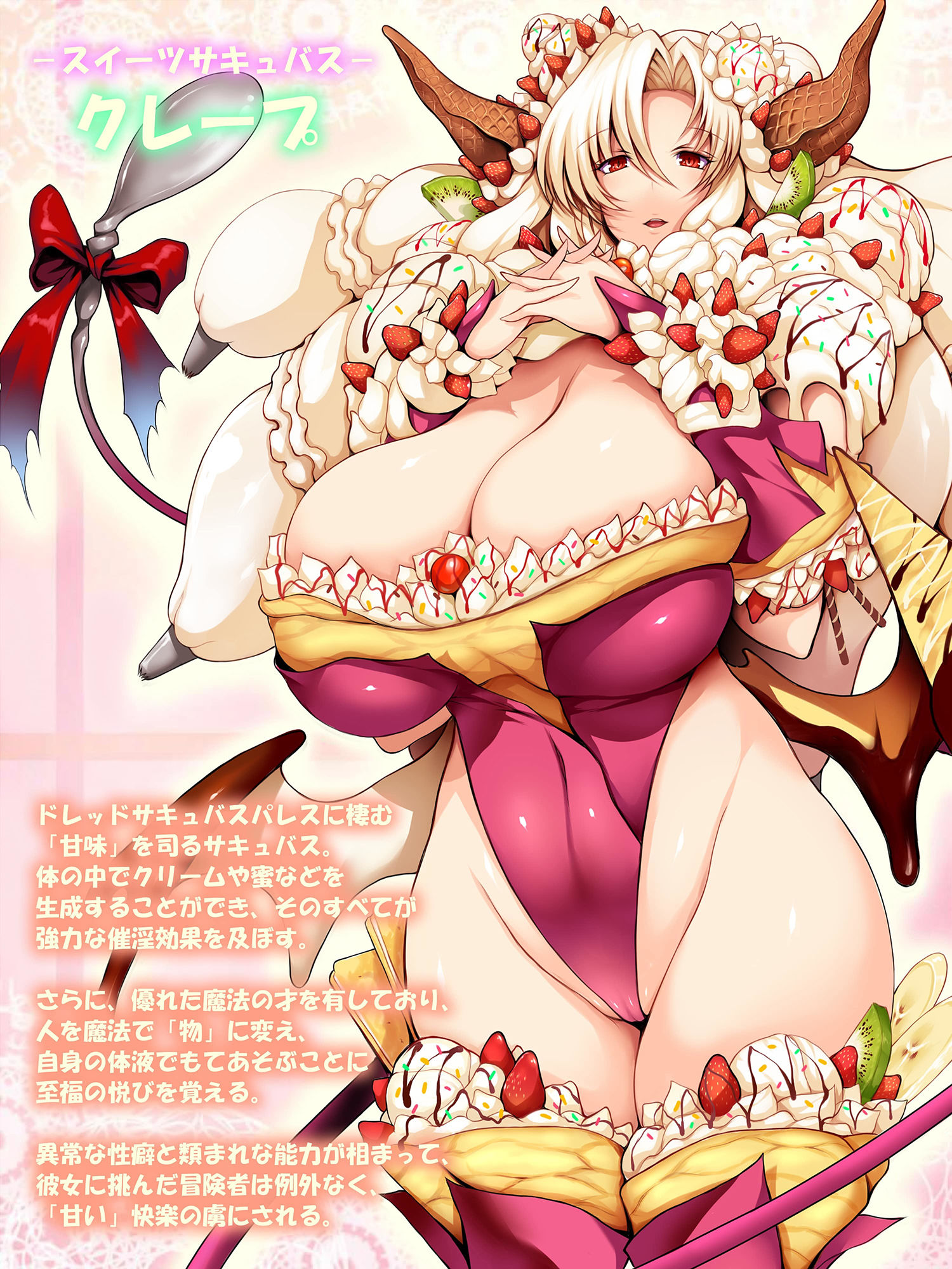 ドレッドサキュバスパレス-スイーツサキュバスの甘露吸搾― サンプル1ページ目