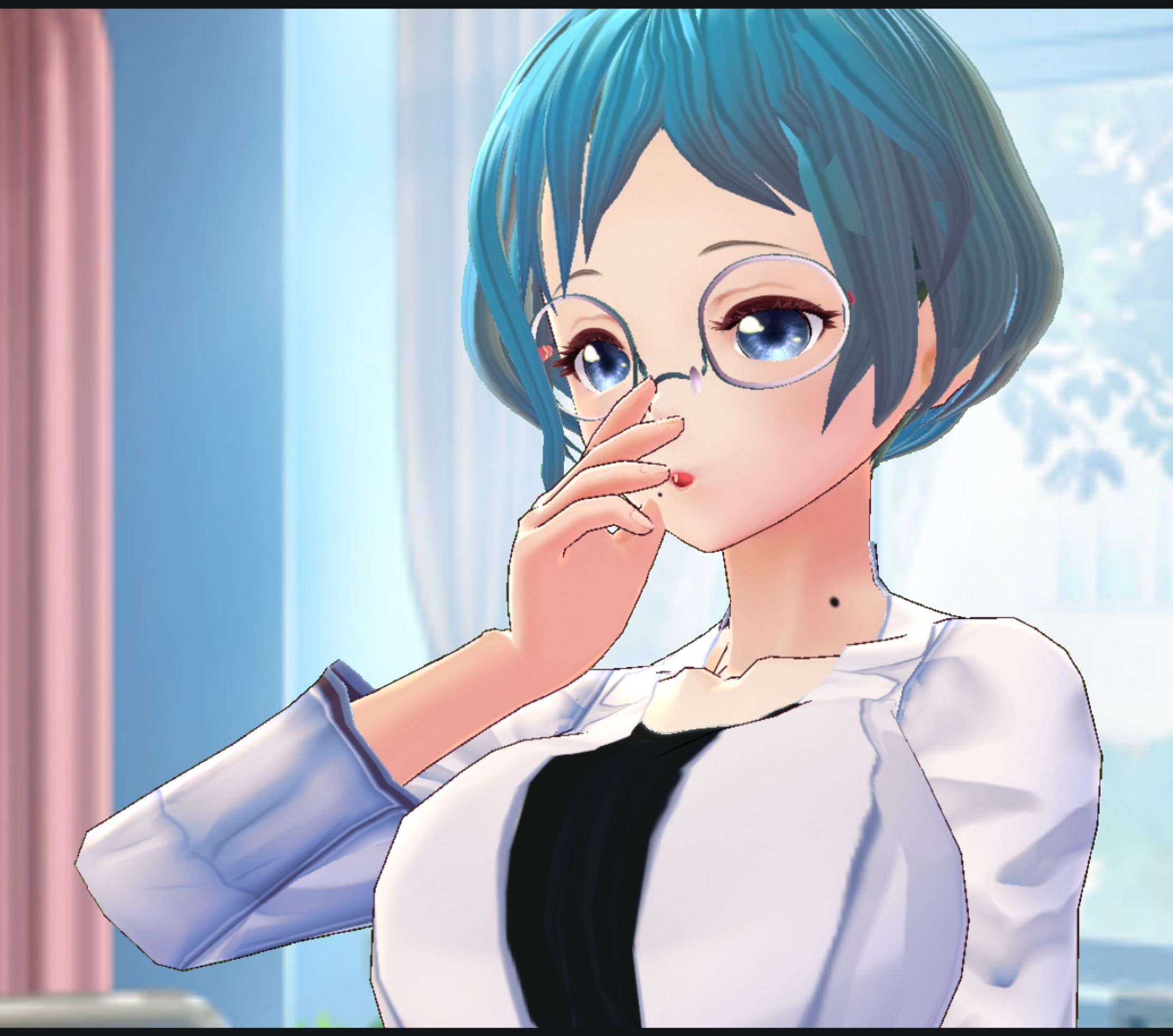 ヒミツのシェアハウスvol4（先生に見られながら初オ○ニー） サンプル2ページ目