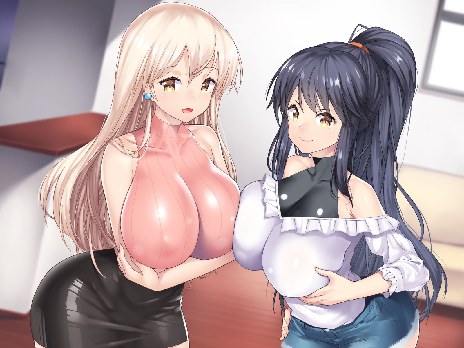 甘々囁き逆セクハラお姉ちゃんず♪♪ サンプル1ページ目
