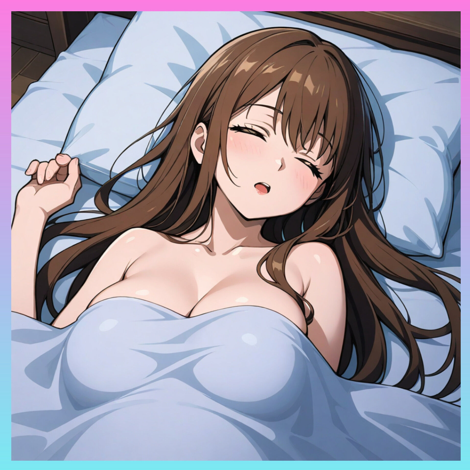 ヒミツのシェアハウス 眠そうな管理人さんに甘えたり、寝起きにイタズラされたりする話 サンプル1ページ目