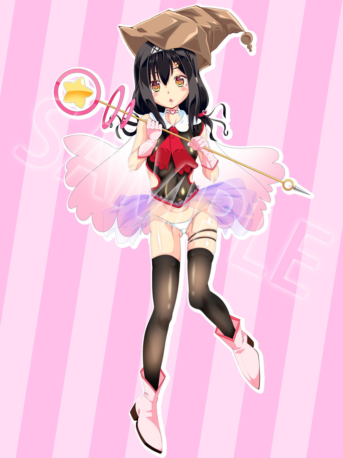 メスブタ魔法少女調教ボイス-魔法少女アサヅキ- サンプル3ページ目