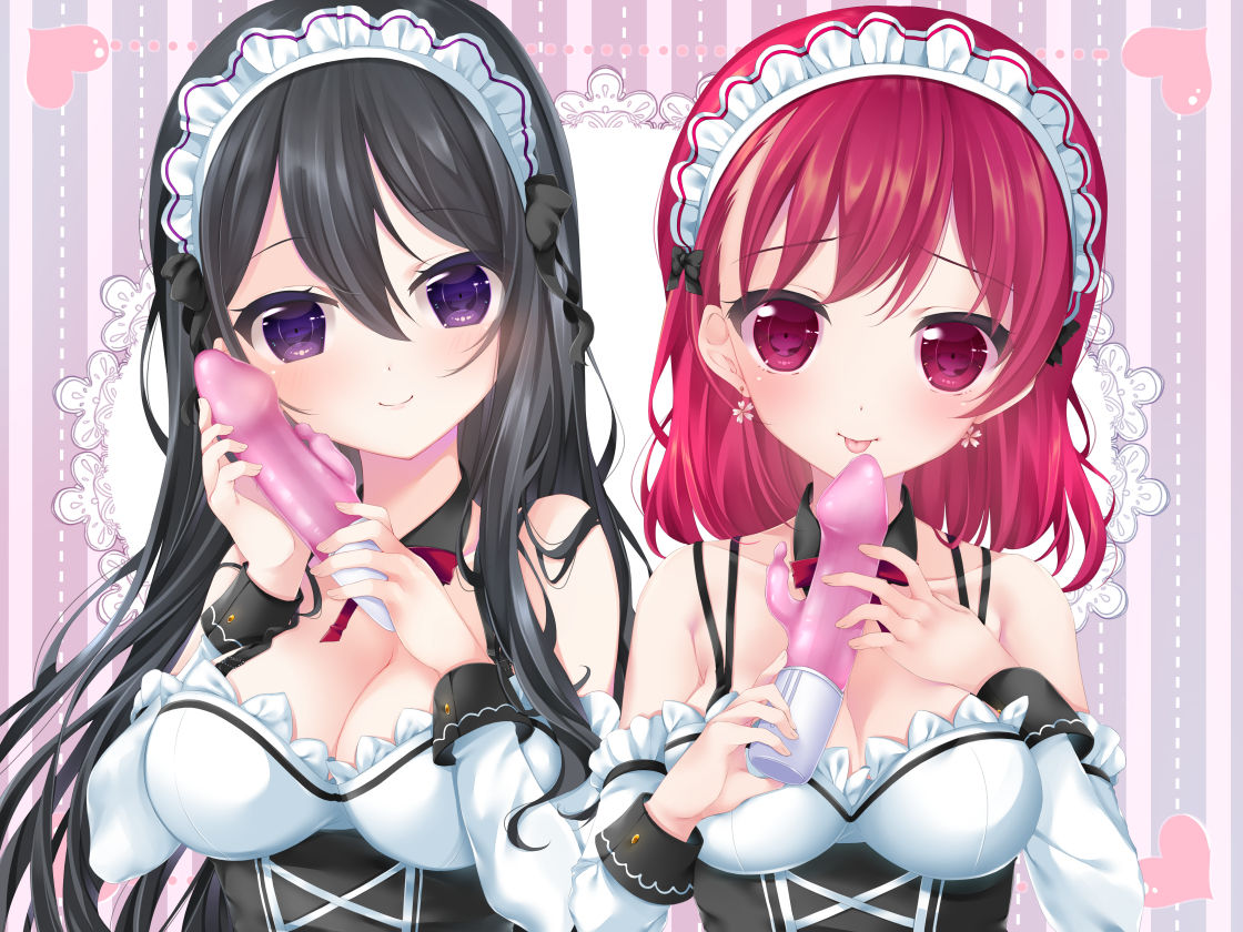 お姉さんメイド文と年下メイド莉桜のフェラチオBGM サンプル1ページ目