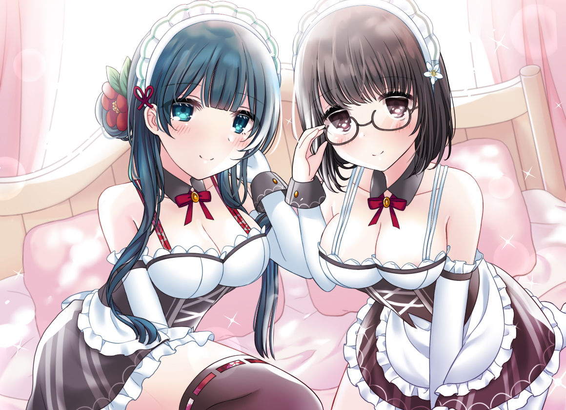 お屋敷メイドと「おちんちんの日」〜お姉さんメイド琴葉と花純が約1300回のおちんちん連呼でたっぷりご奉仕します〜 サンプル1ページ目