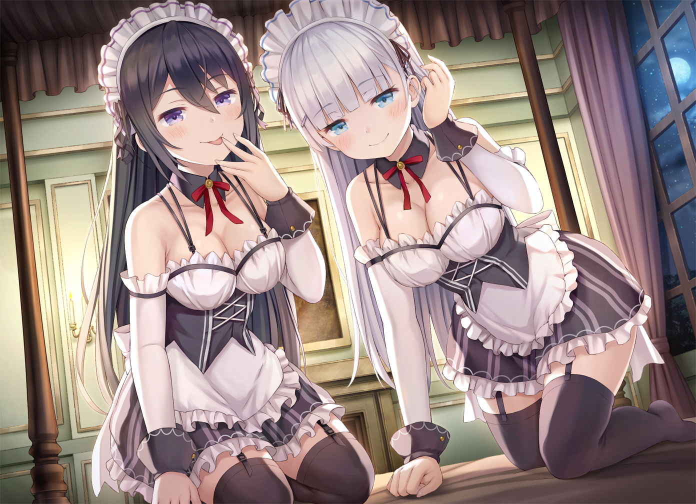 お屋敷メイド文と名月の耳舐めBGM サンプル1ページ目