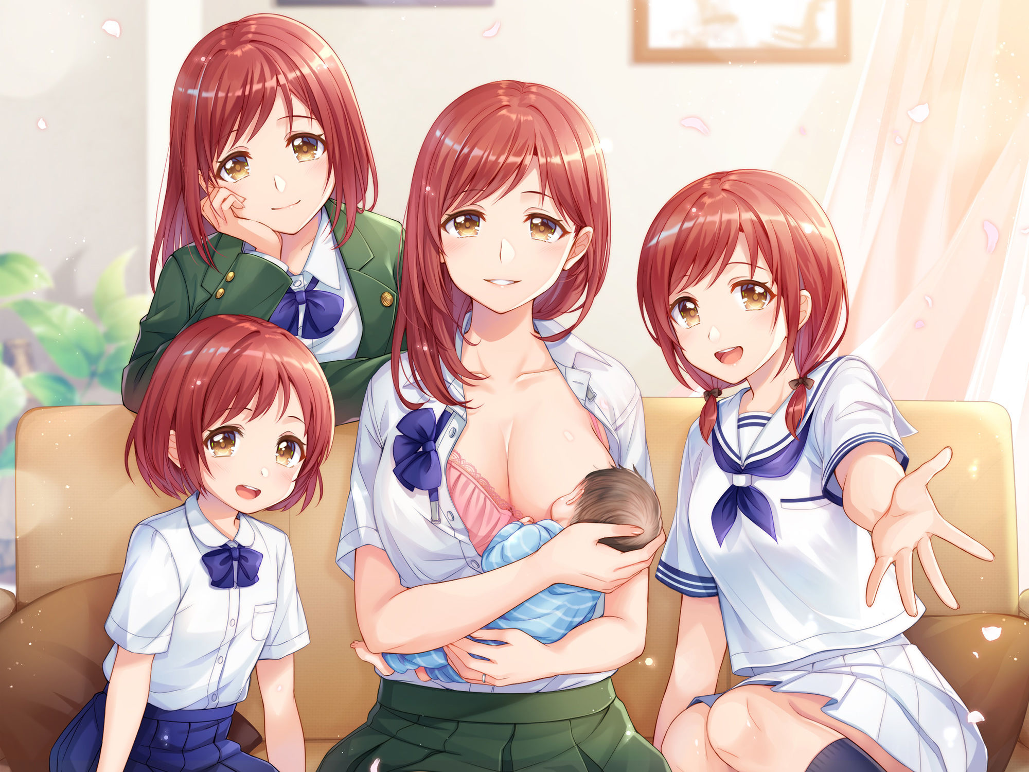 【新・超ぐっぽり耳舐め！！】幼馴染と青春ぜんぶ入りせっくす！初体験から現役JK子作り結婚まで♪【KU100バイノーラル4時間】 サンプル1ページ目