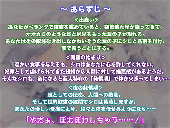 心に傷を抱えたケモ耳娘…解きほぐしヤダヤダせっくす〜キモチイイなんて、奴●にいらないぃ…っ〜 サンプル1ページ目