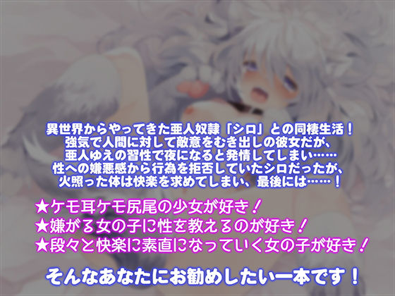 心に傷を抱えたケモ耳娘…解きほぐしヤダヤダせっくす〜キモチイイなんて、奴●にいらないぃ…っ〜 サンプル3ページ目