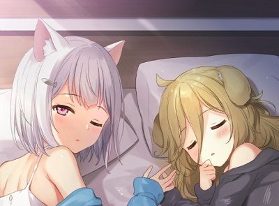 【ASMR】マスター、これからもずっと一緒ですよ2〜新しい同居人、犬耳少女ルルとニィナのドキドキわんにゃんライフ〜 サンプル1ページ目