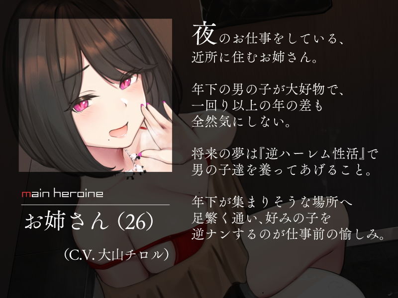 お姉さんの艶吐息責めオナニーサポート サンプル2ページ目