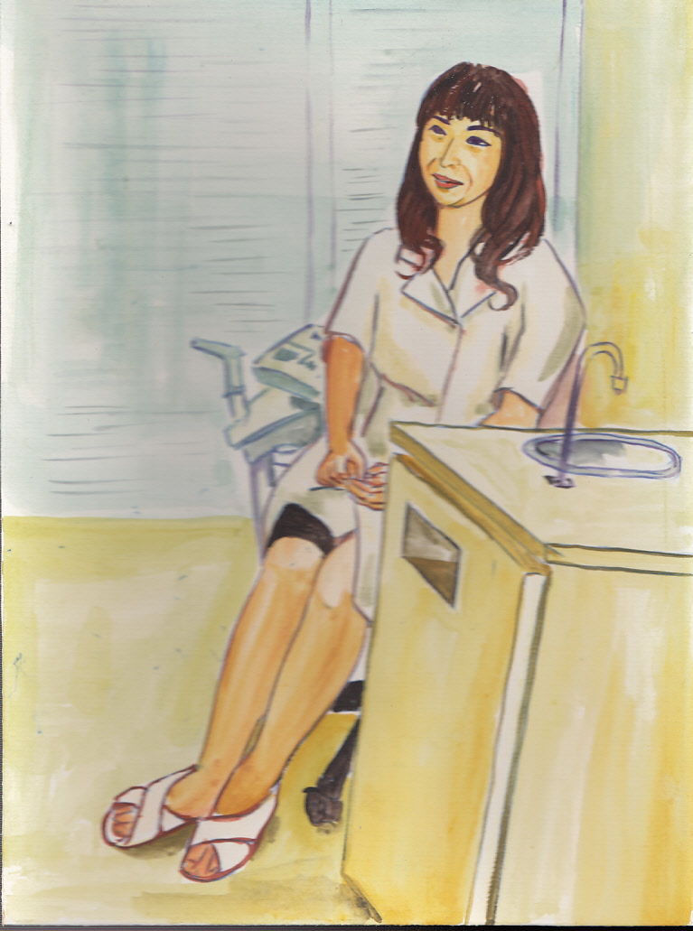 歯科医の人妻先生 サンプル1ページ目