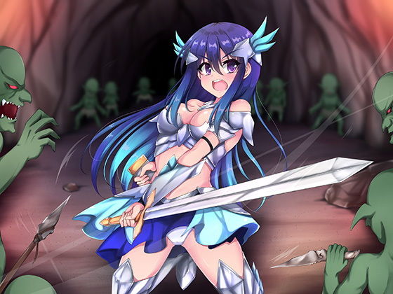 女騎士はゴブリン孕み袋 サンプル2ページ目