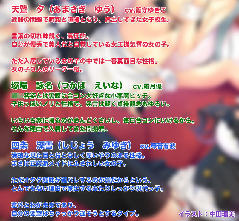 メイドさんシェアハウス！〜JKメイドにこき使われるご主人様なボク〜 サンプル2ページ目