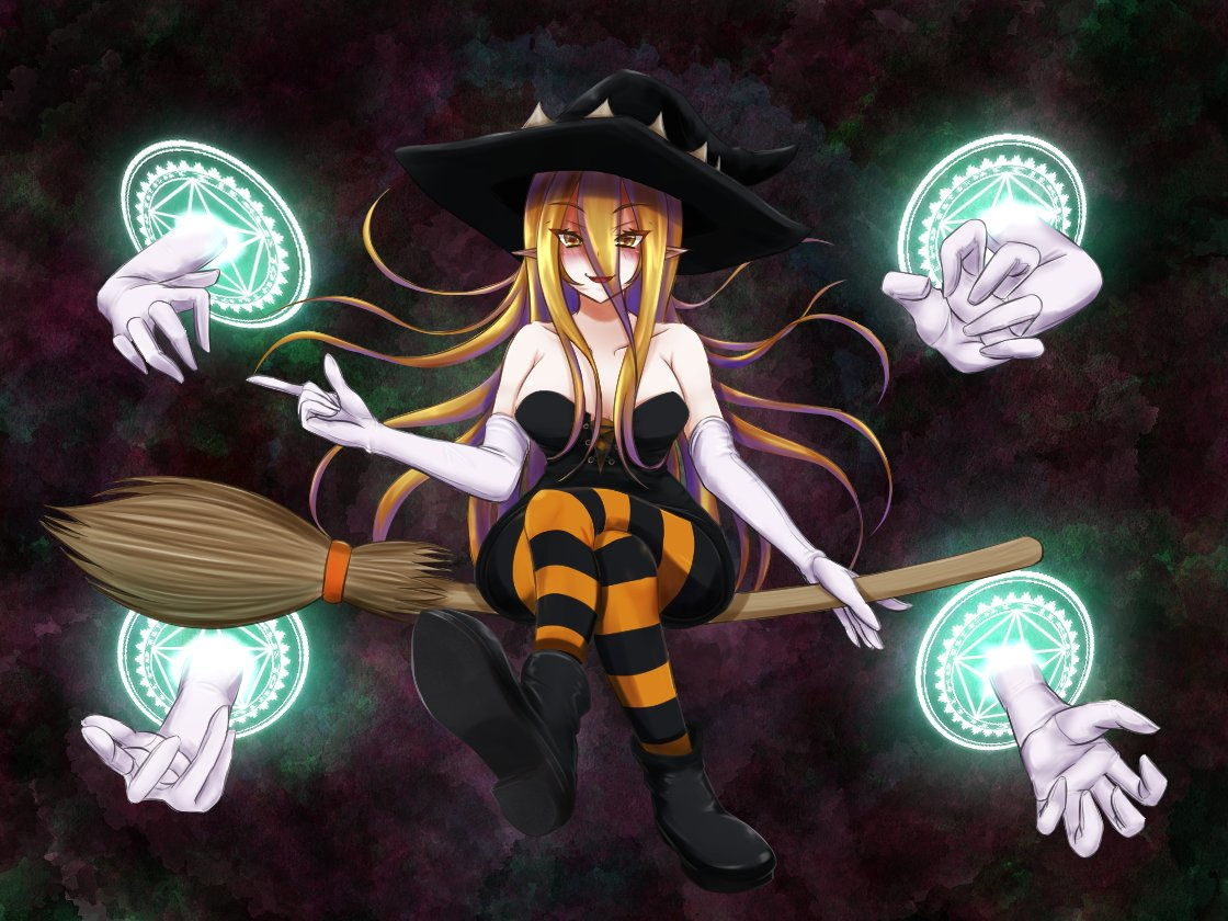 意地悪な魔女のくすぐり魔法 サンプル1ページ目