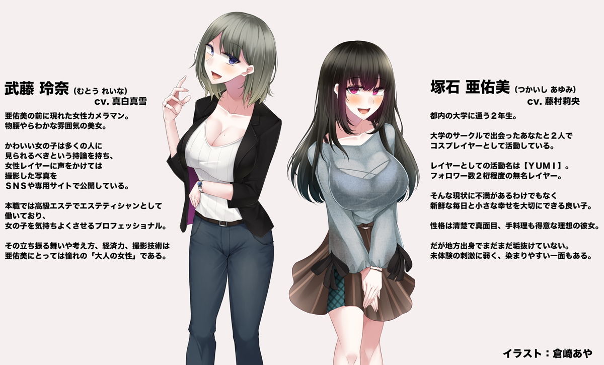 Kleptomania3 -女カメラマンの罠！レズエッチと承認欲求に染められ、変えられていくレイヤー彼女- サンプル1ページ目