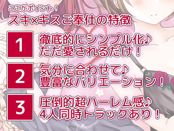 スキ×キス ご主人様が眠りに落ちるまで耳元で好き好きちゅっちゅしてくれるメイドさん another shift サンプル3ページ目