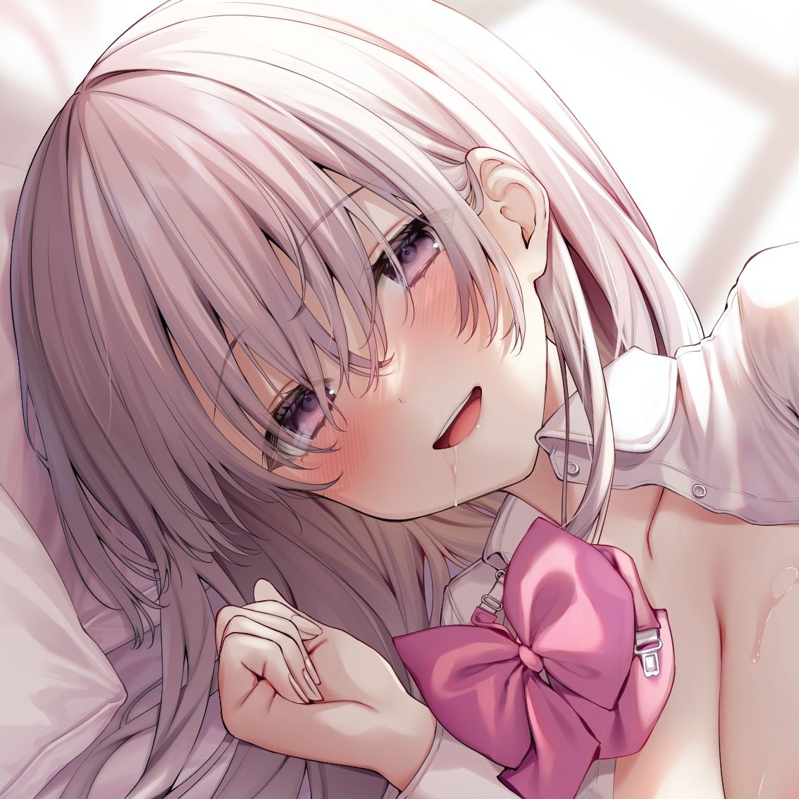 【KU100】ダウナー系ニート嫁のえちえち添い寝！ 〜とろけるほど甘い耳舐めと密着セックス〜 サンプル4ページ目