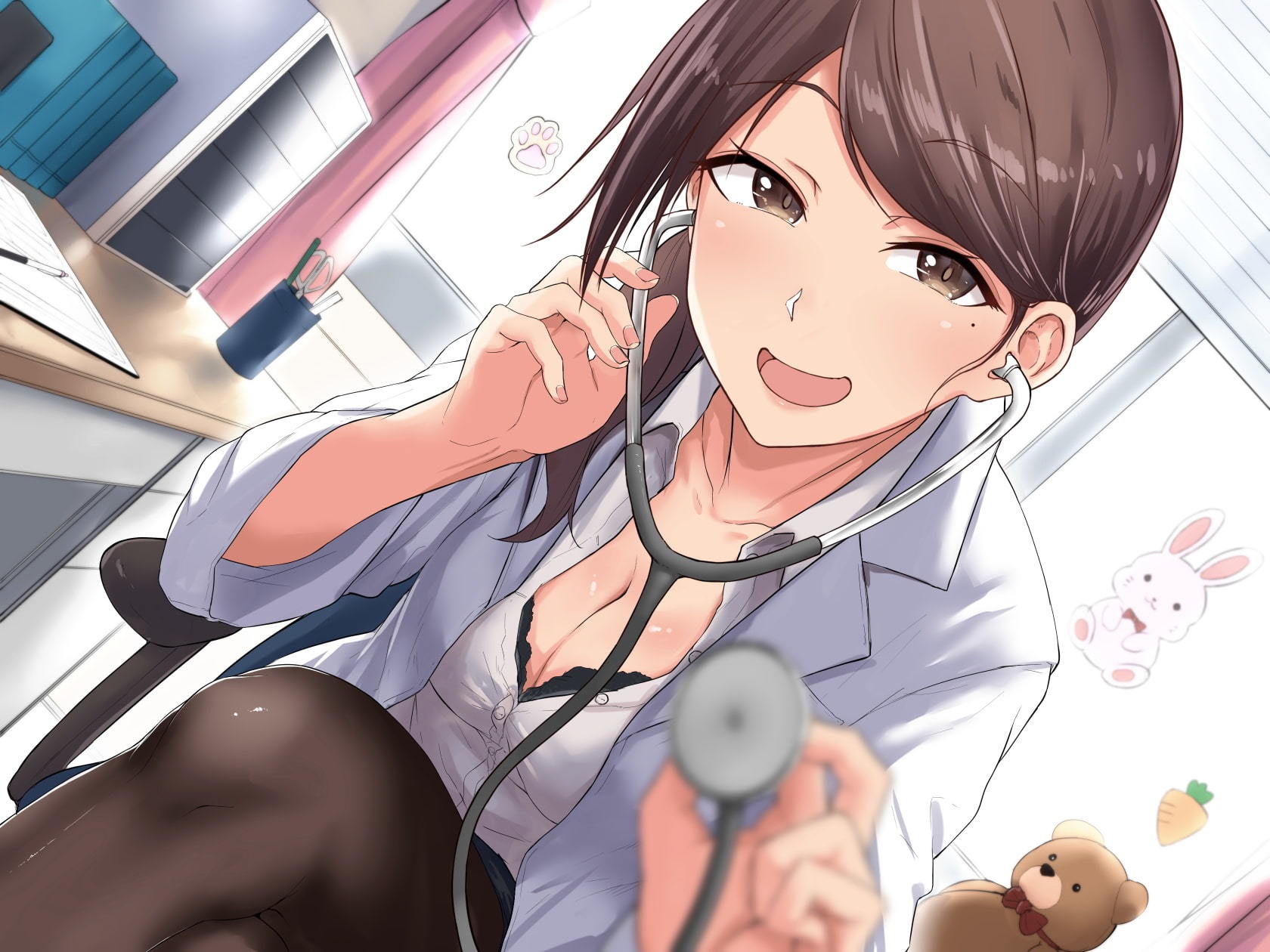 実はショタコンだったお医者さんの赤ちゃん寝取り。 サンプル1ページ目