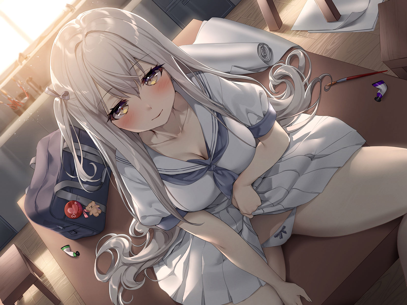【ヤンデレ少女の耳元囁き】僕を愛し過ぎている美術部の後輩にムサボラレる【ハイレゾ/バイノーラル】 サンプル3ページ目