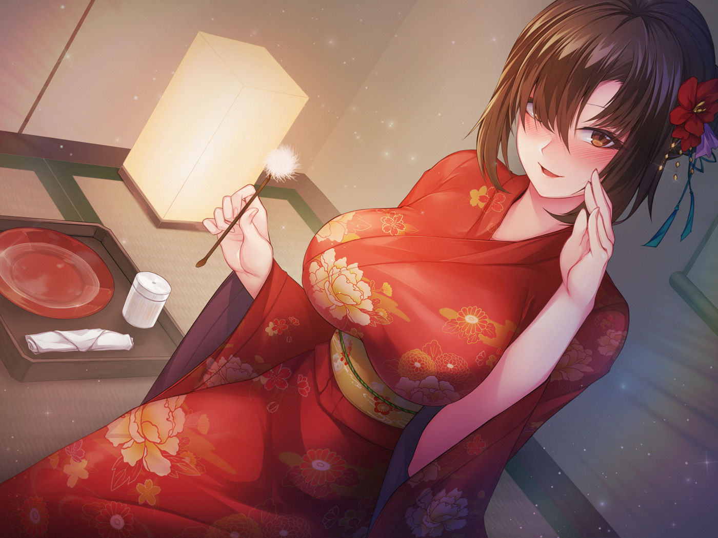 【KU100着物ひざ枕収録】耳かき処「艶美庵」【耳かき・耳なめ】 サンプル3ページ目