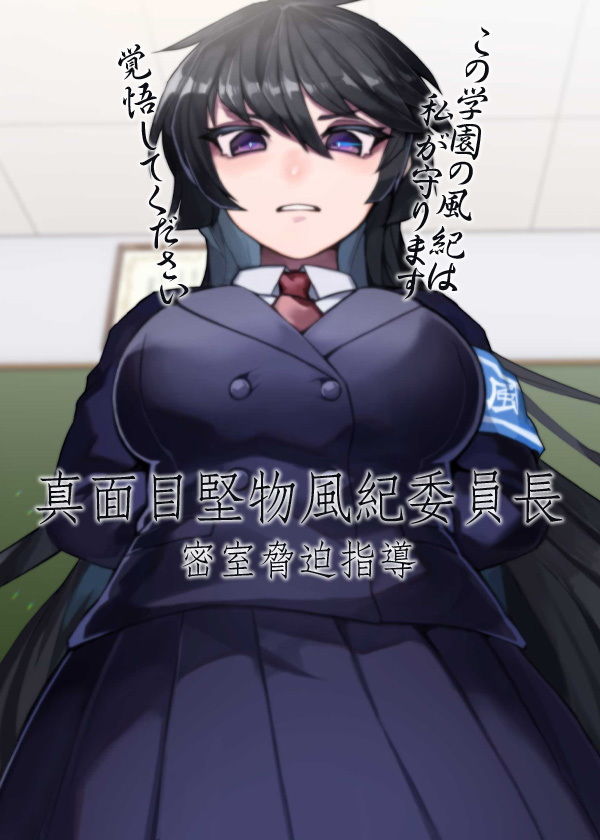 真面目堅物風紀委員長 密室脅迫指導 サンプル5ページ目