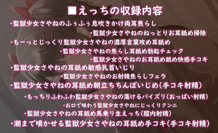 【ハイレゾ×KU100】監獄少女【収録時間2時間】 サンプル1ページ目