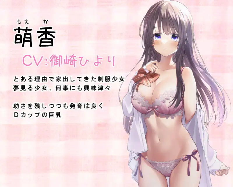 今晩泊めてくれる人、連絡待ください。お礼はエッチでお願いします〜この世界で一番美しい家出のおはなし サンプル2ページ目