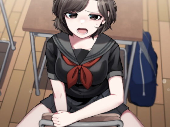不感症後輩罰ゲームで仕方なく棒読みセックスしたけど…媚薬キめたら快楽あへ失禁 サンプル1ページ目