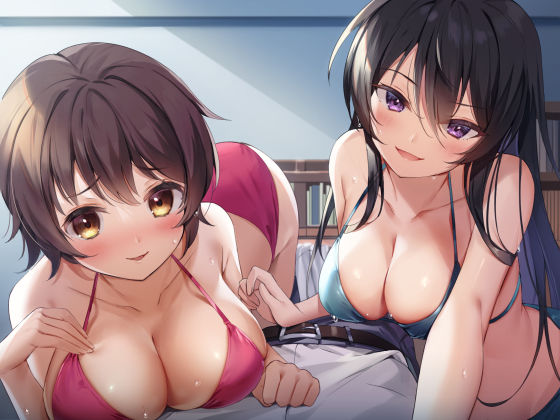 【オナニー誘惑我慢】幼馴染JKグラドルのメロメロボディ【KU100】 サンプル1ページ目