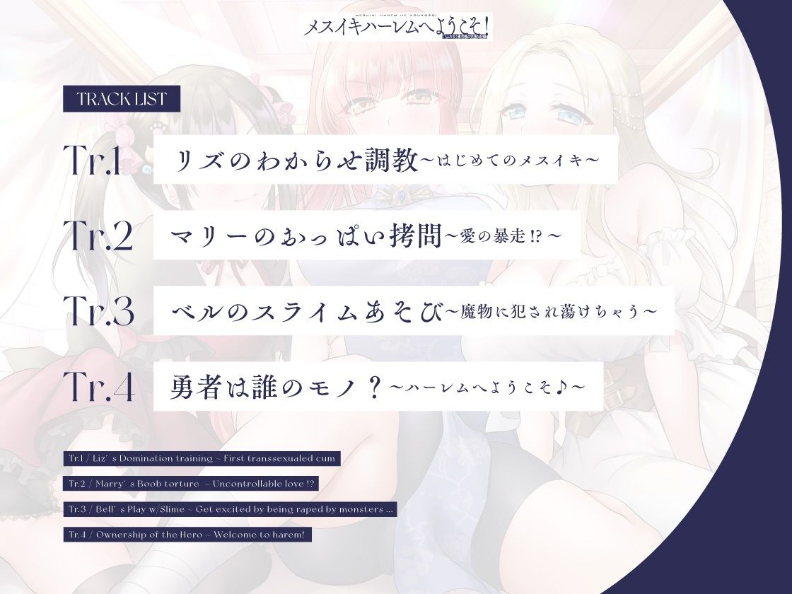 メスイキハーレムへようこそ！ TSふたなり勇者の完堕ち記録 サンプル5ページ目
