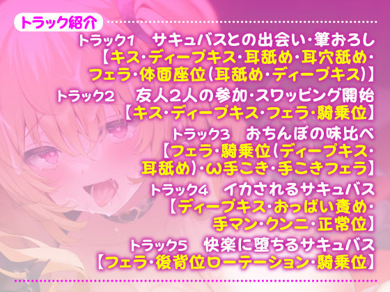 【KU100】サキュバス×乱交=屈服連続イキ！ 〜イってもイっても犯して、淫魔を堕とす！〜 サンプル1ページ目