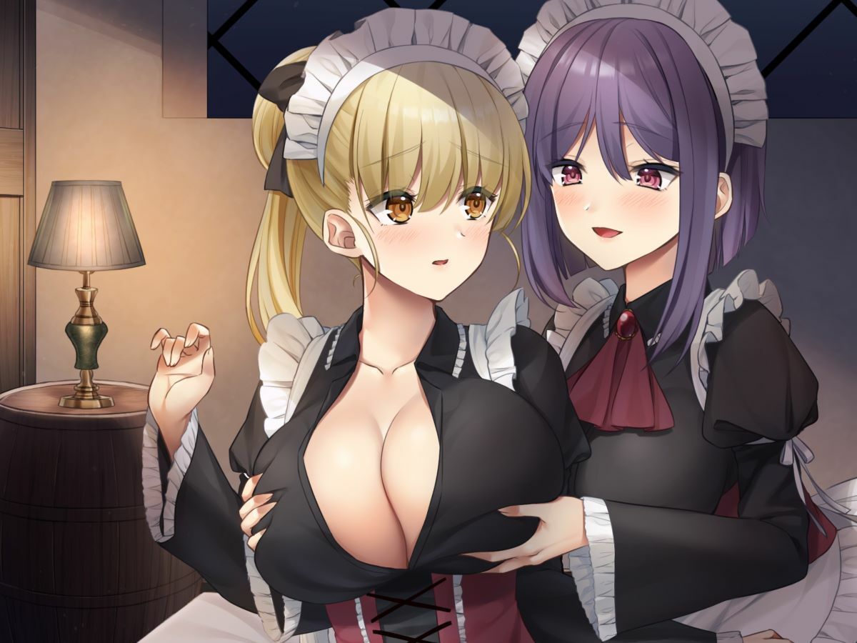 【メイド百合】お屋敷メイドのお夜伽実習〜メイド長と新人メイド・リリー〜 サンプル2ページ目